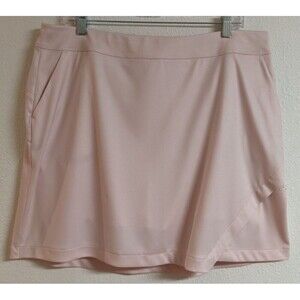 NWOT~Greg Norman Women's Golf Skort Light Pink Style # TL110104 XL